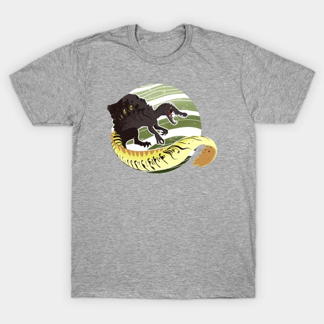 Swamp Stream Spino T-Shirt by tuhdumta